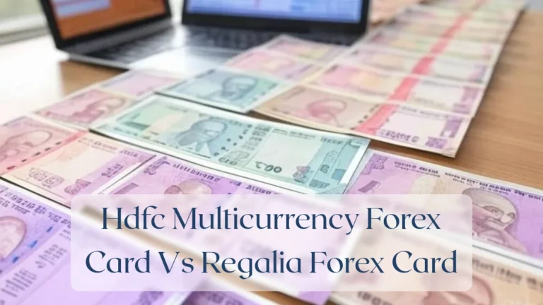 Hdfc Multicurrency Forex Card Vs Regalia Forex Card - Currency Featured Image