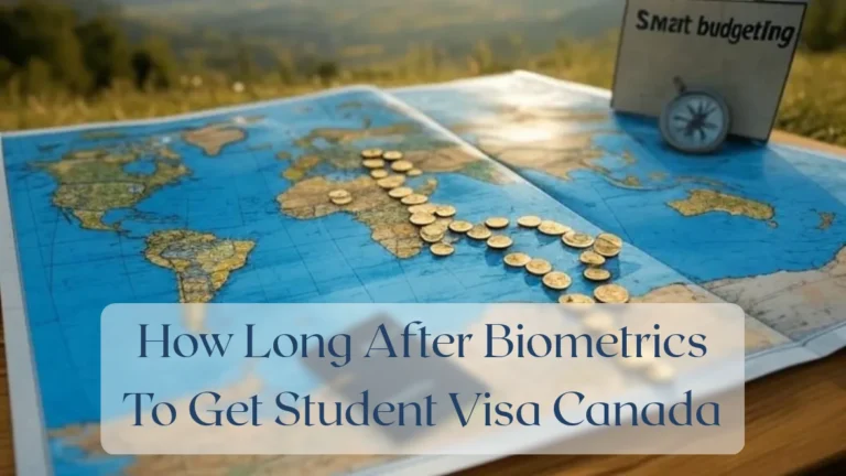 How Long After Biometrics To Get Student Visa Canada - Travel Finance Featured Image