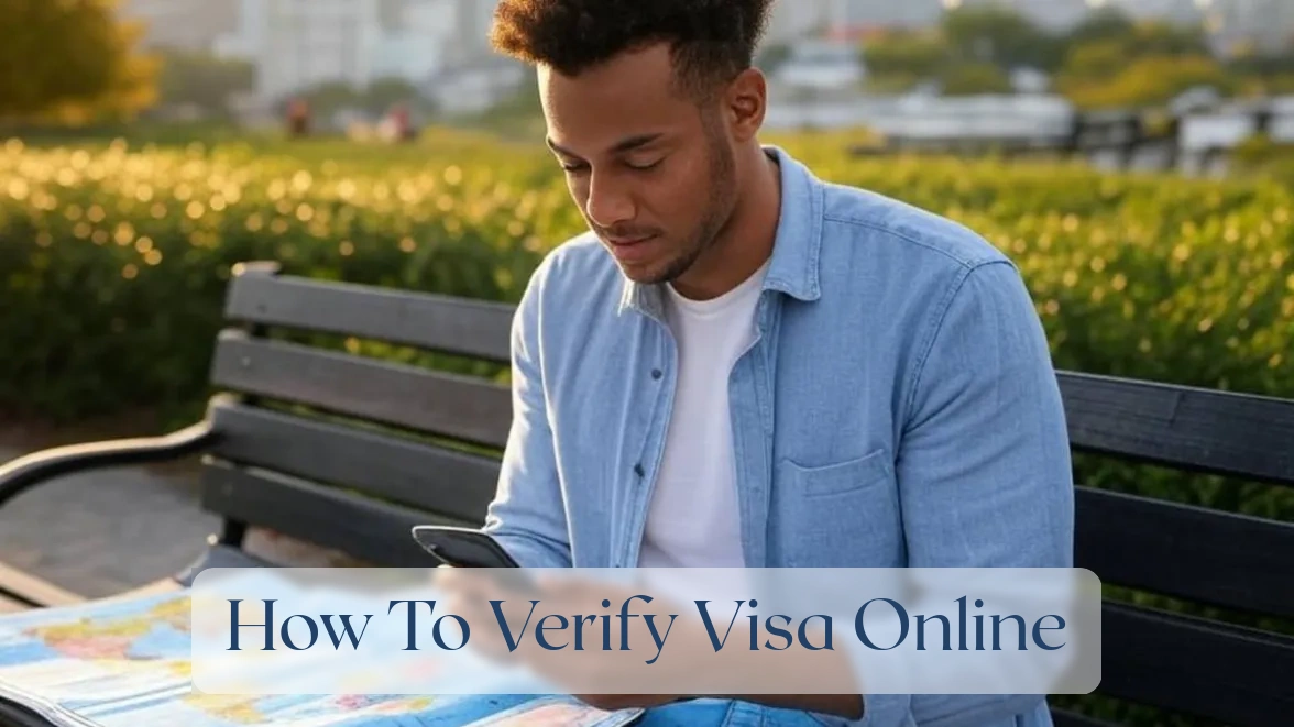 How To Verify Visa Online - Travel Finance Featured Image