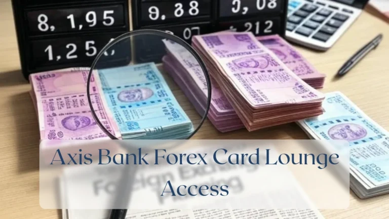 Axis Bank Forex Card Lounge Access - Forex Featured Image