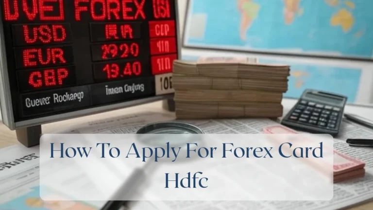 How To Apply For Forex Card Hdfc - Forex Featured Image