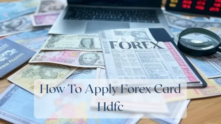 How To Apply Forex Card Hdfc - Forex Featured Image
