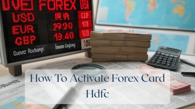 How To Activate Forex Card Hdfc - Forex Featured Image