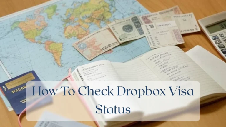 How To Check Dropbox Visa Status - Travel Finance Featured Image