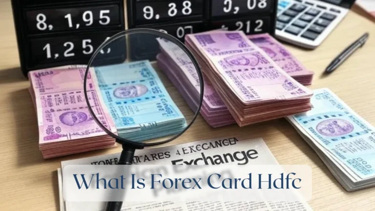 What Is Forex Card Hdfc - Forex Featured Image