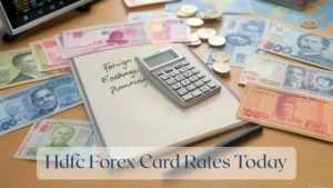Hdfc Forex Card Rates Today - Forex Featured Image