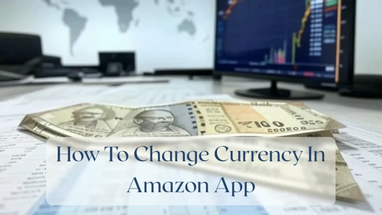 How To Change Currency In Amazon App - Currency Featured Image