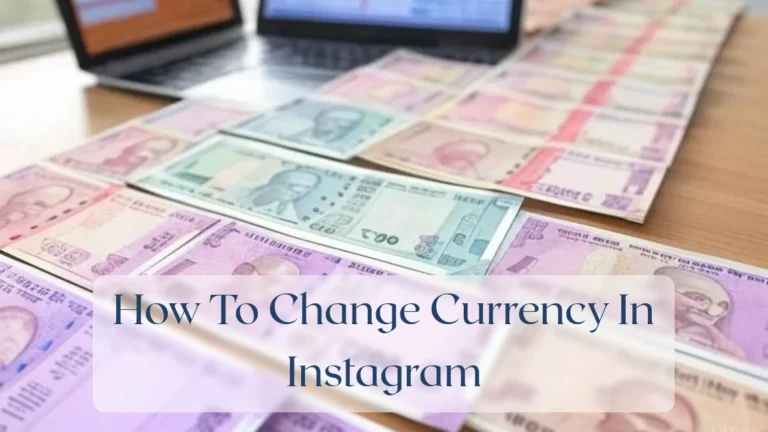 How To Change Currency In Instagram - Currency Featured Image