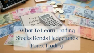 What To Learn Trading Stocks Bonds Hedgefunds Forex Trading - Forex Featured Image