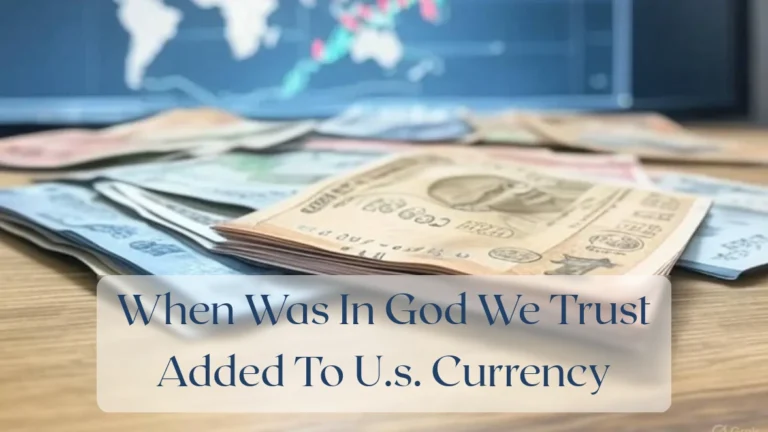 When Was In God We Trust Added To U.s. Currency - Currency Featured Image