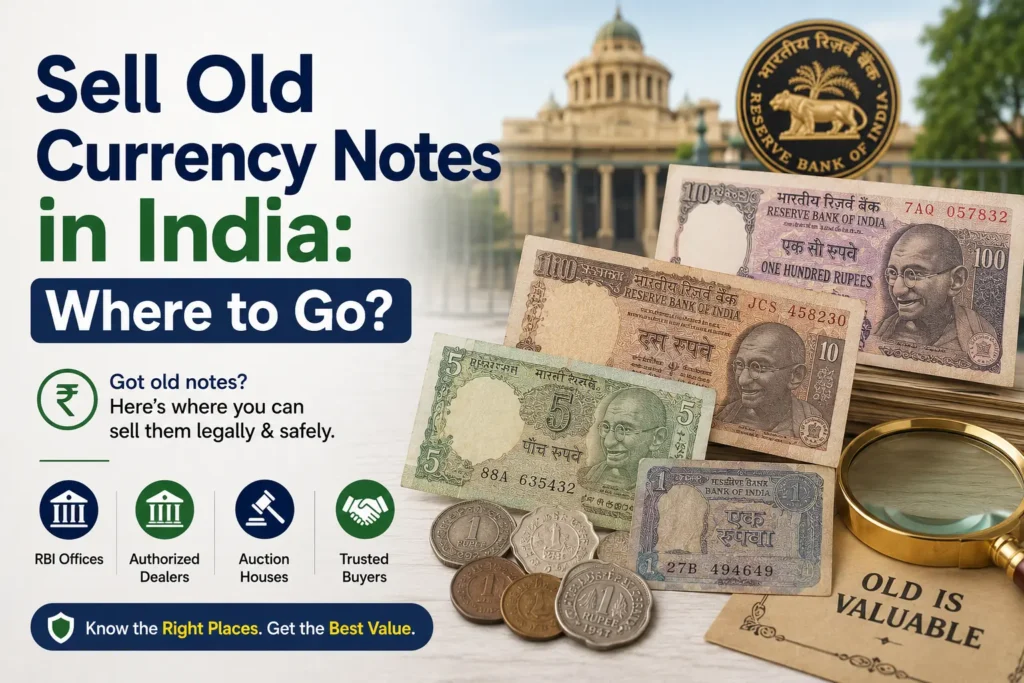 Sell Old Currency Notes in India Where to Go