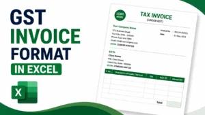 GST Invoice Format in Excel (Download Free Templates)