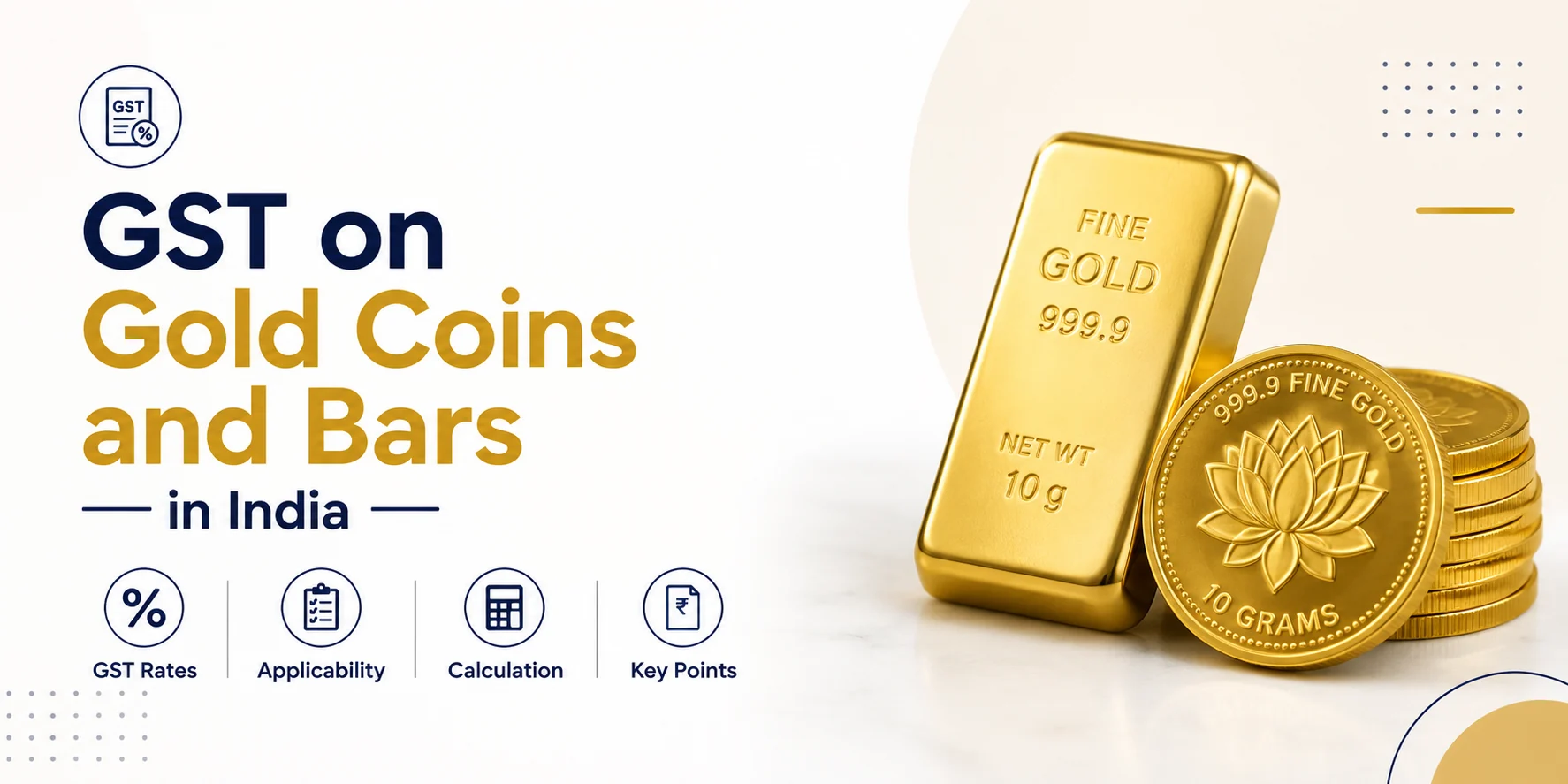 GST on Gold Coins and Bars